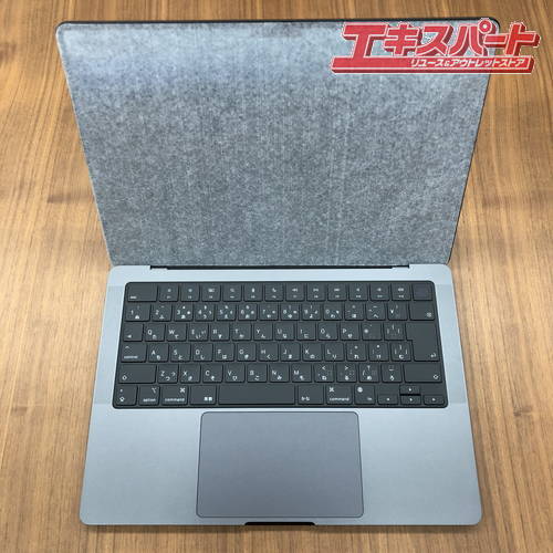 MacBook Pro 14インチ Apple M3 Proチップ 12コアCPU 18コアGPU SSD1TB メモリ 18GB スペースブラック [MRX43J/A] 未使用 辻堂店の画像6