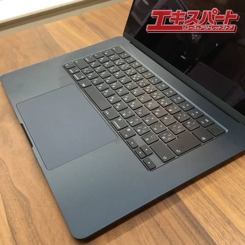 MacBook Air 15インチ M2 2023 8GB 256GB MQKW3J/A ミッドナイト 美品 充放電回数40 バッテリー最大容量100％ 辻堂店