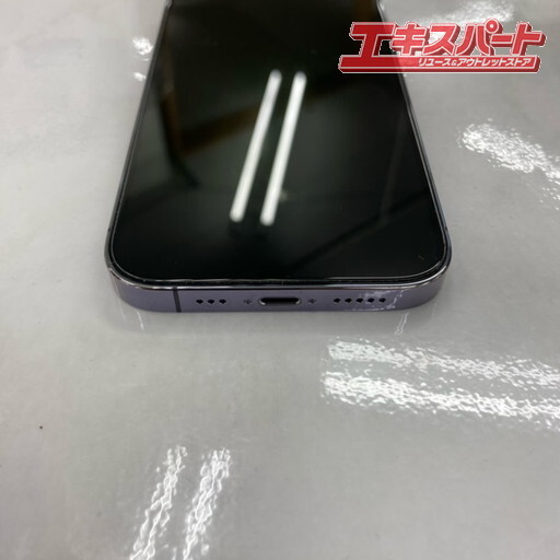 極上品 iPhone14 Pro 256GB バッテリー100％ 残債無し ディープパープル SIMフリー Apple 平塚店の画像6