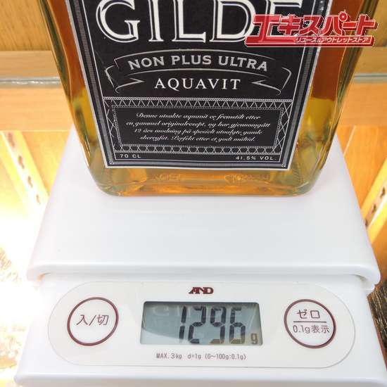 未開栓 GILDE NON PLUS ULTRA AQUAVIT 700ml 41.5％Vol ジルデ アクアヴィット 香草酒 700ml 41.5度 辻堂店の画像6