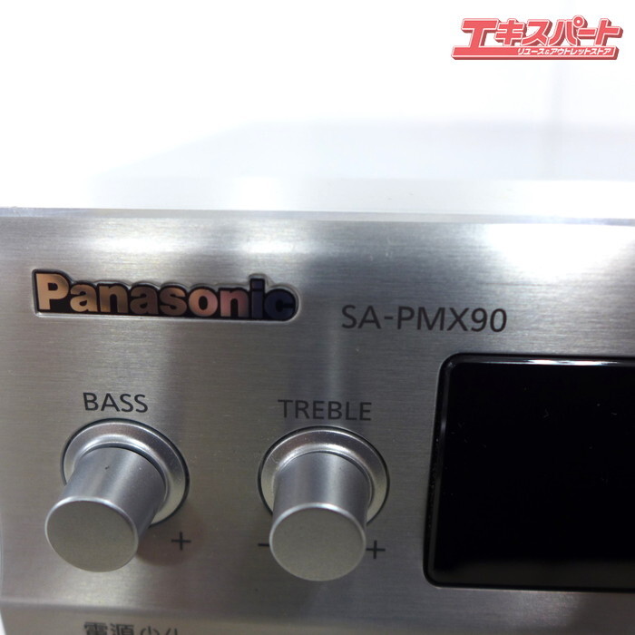 ジャンク Panasonic パナソニック CDステレオシステム SA-PMX90 2020年製 スピーカー欠品 公田店