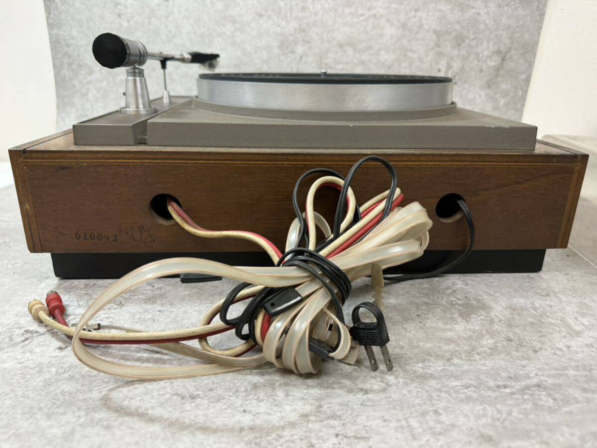 1960s TRIOトリオPC-3030レコードプレイヤー ジャンク品の画像7