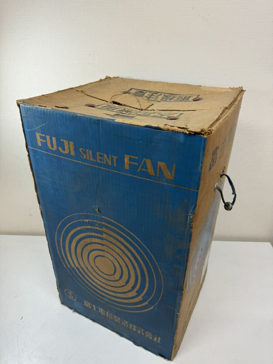 昭和レトロ 扇風機 富士電機 FTD 3064A SILENT FAN カテリーナ 箱付きの画像8