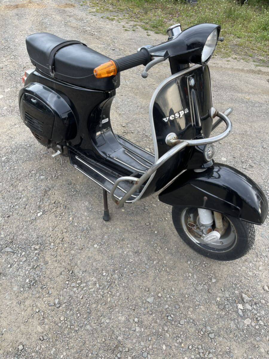 ベスパ50S VESPA 黒 エンジン実働 配達可能 下取可能の画像2