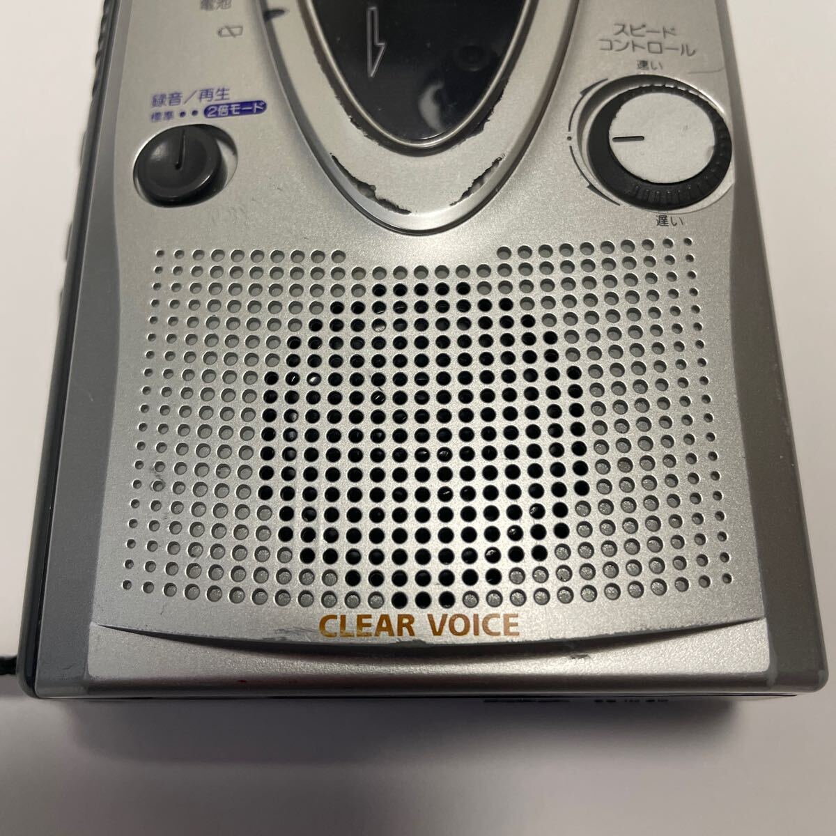 同梱不可　　　動作品　　SONY 　テープレコーダー 　再生・録音OK　　 TCM-400 _画像5