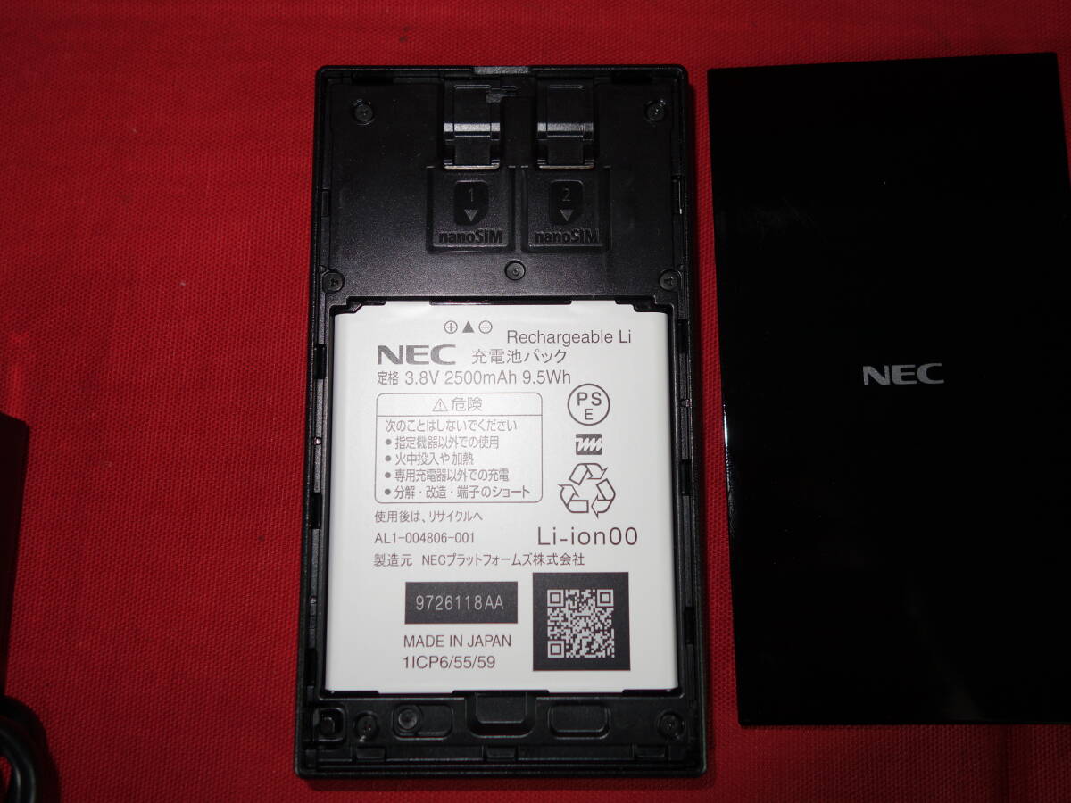 NEC Aterm MR05LN (PA-MR05LN) 【動作確認済】 中古 モバイルルーター 【10日間保証】 複数在庫 レターパック配送 3の画像5