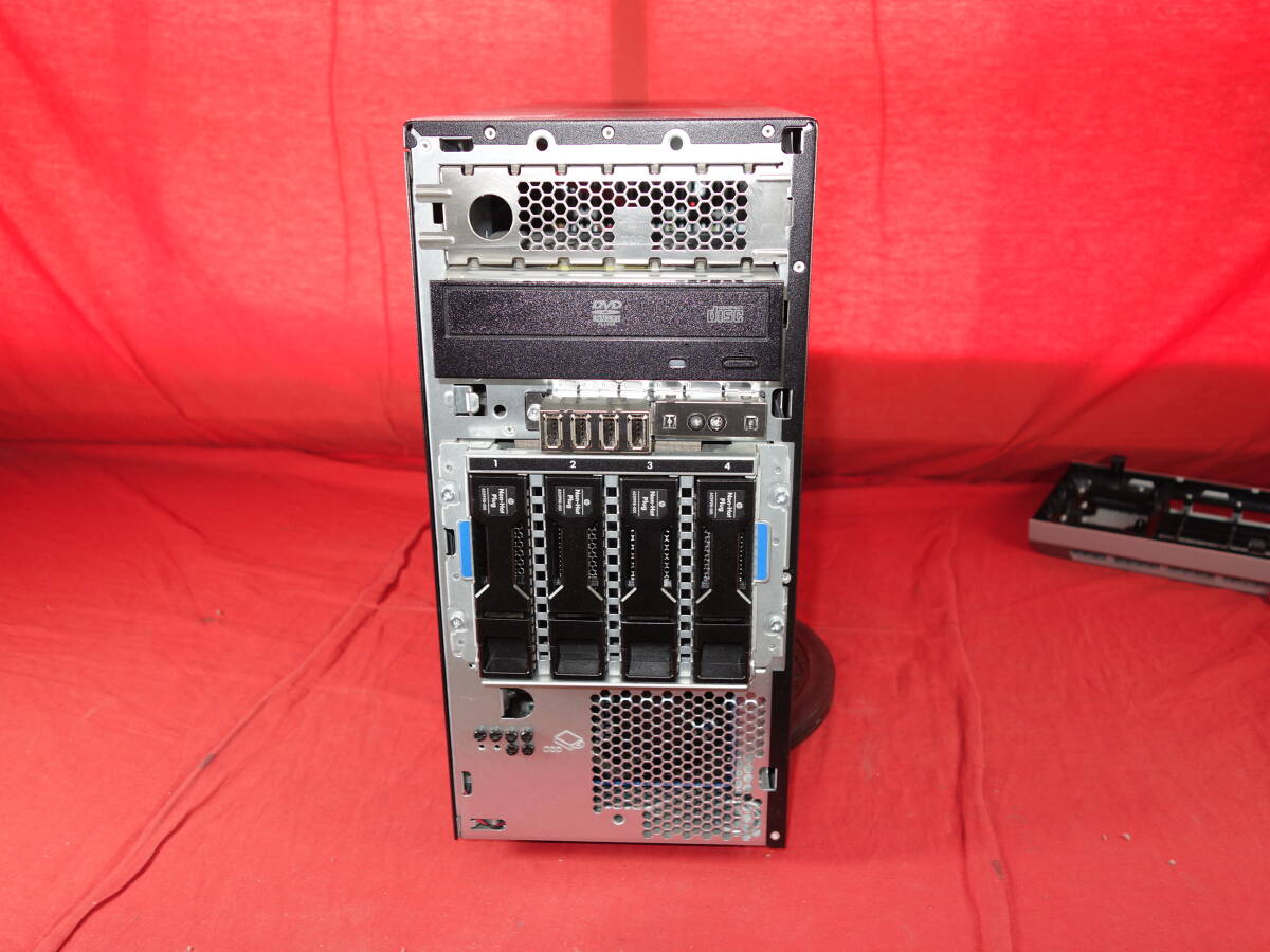 HP　ProLiant ML310 Gen8 v2 【Xeon E3-1220V3】 【BIOS確認済】 メモリ8GB/HDDなし/OSなし　中古 タワー型サーバ 【10日間保証】_画像2