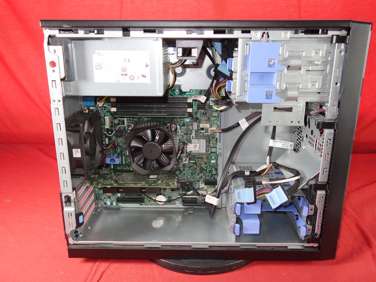 【Xeon E3-1220V5】 DELL PowerEdge T130 【BIOS確認済】 メモリ8GB/HDDなし/OSなし 中古 タワー型サーバ 【ジャンク】の画像6