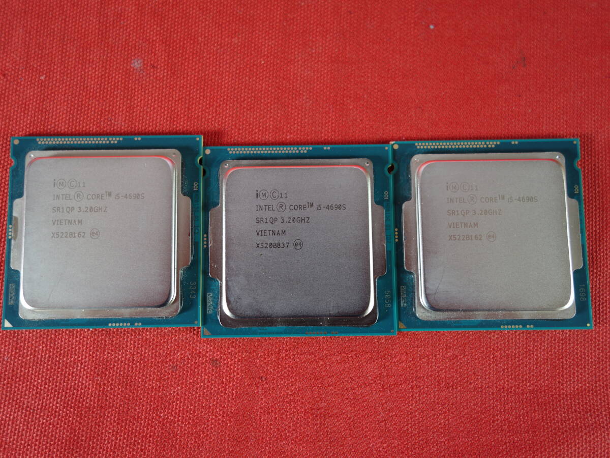 Intel Core i5-4460T/4460S/4690S/4590S/4570S/4440 【BIOS確認済】 中古 CPU 合計12個セット 【10日間保証】の画像2