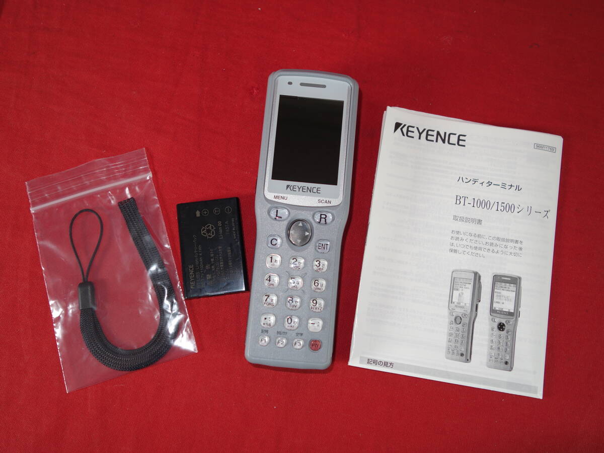 KEYENCE BT-1000B 【動作確認済】 中古ハンディターミナル新品 KEYENCE BT-1000B 【動作確認済】 中古ハンディターミナル新品
