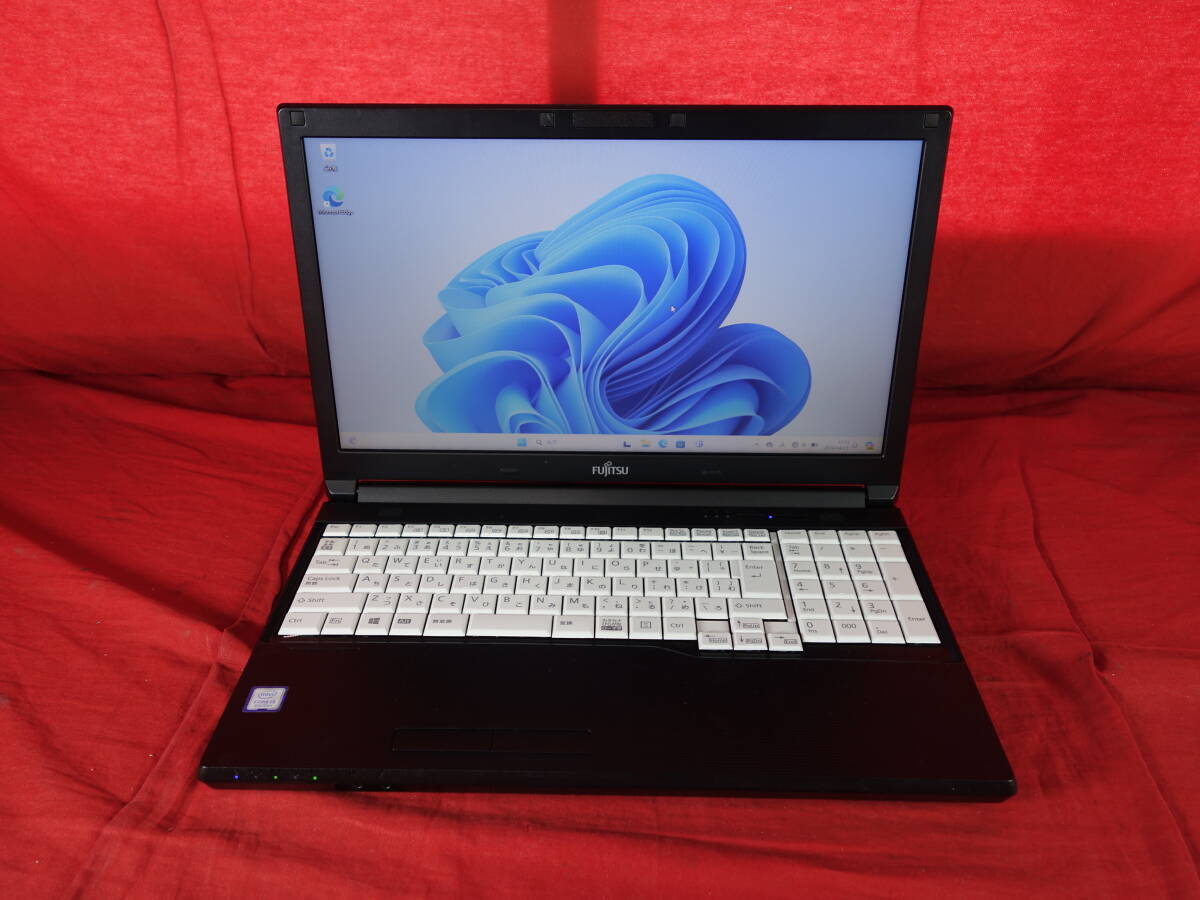 【新品SSD256GB】 富士通 LIFEBOOK A748/TX 【Core i3-8130U】 ★ Windows 11 ★ 8GB/無線/Bluetooth 中古 ノートPC 【30日間保証】5の画像2