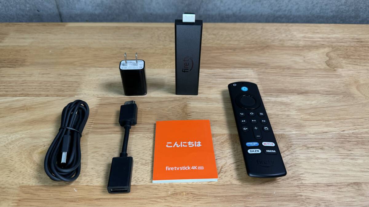 【使用ごくわずか: Sクラス品】Amazon Fire TV Stick 4K Max - Alexa対応音声認識リモコン(第3世代)付属 | ストリーミングメディアプレーヤの画像1