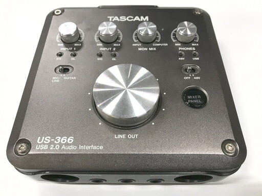 FUZ [ present condition delivery goods ] TASCAM Tascam audio interface US-366 (096-240423-YS-3-FUZ)