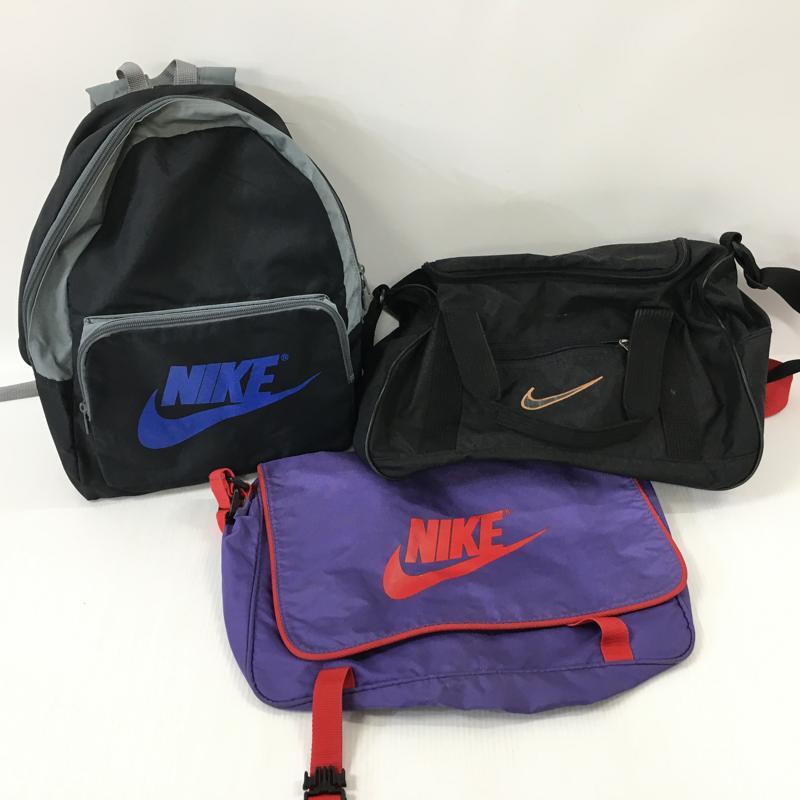 TEI【現状渡し品】NIKE 90's VINTAGE BAG まとめ ナイキ BAG BACKPACK リュック ボストン ショルダー ヴィンテージ〈188-240415-MA-5-TEI〉の画像1