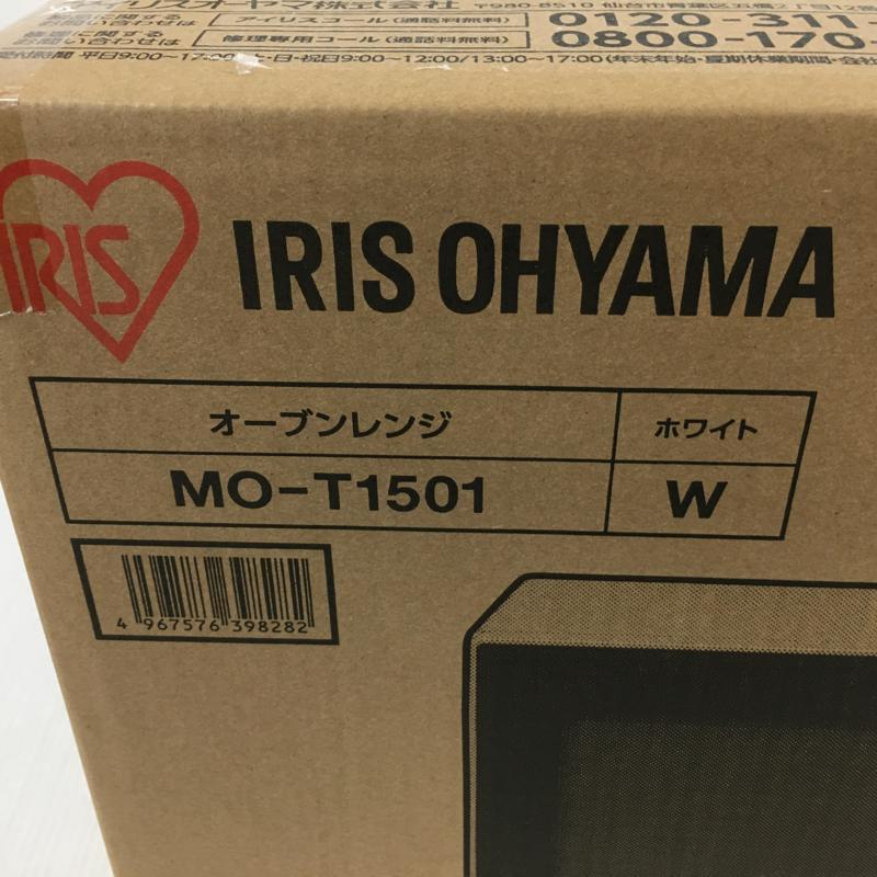 TEI [ used beautiful goods ] IRIS OHYAMA MO-T1501-W microwave oven 15L white unopened (098-240422-MA-10-TEI)