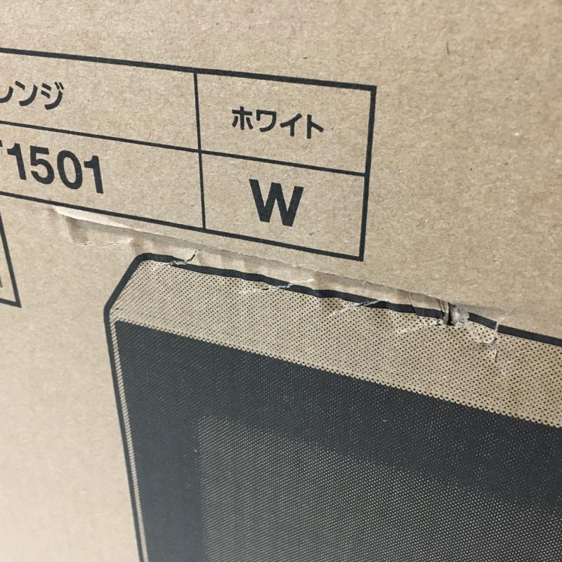 TEI [ used beautiful goods ] IRIS OHYAMA MO-T1501-W microwave oven 15L white unopened (098-240422-MA-10-TEI)