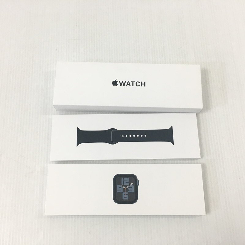 TEI 【中古美品】 Apple Watch SE2 GPSモデル 40mm MR9Y3J/A ミッドナイトアルミニウムケース 未開封 〈096-240409-MA-4-TEI〉の画像1