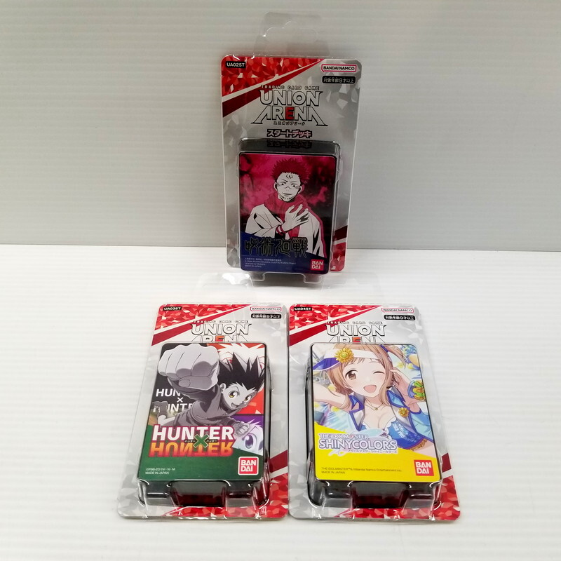 IZU 【中古美品】 UNION ARENA ユニオンアリーナ まとめ売り Tales of ARISE HUNTER×HUNTER 他 セット 〈080-240427-AS-09-IZU〉_画像4