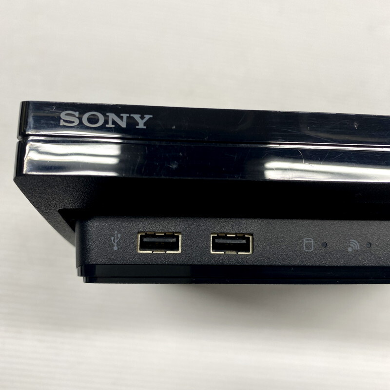 IZU 【現状渡し品】 SONY Playstation3 PS3 CECH-2000A 120GB チャコールブラック 本体のみ 〈023-240429-MA-05-IZU〉_画像7