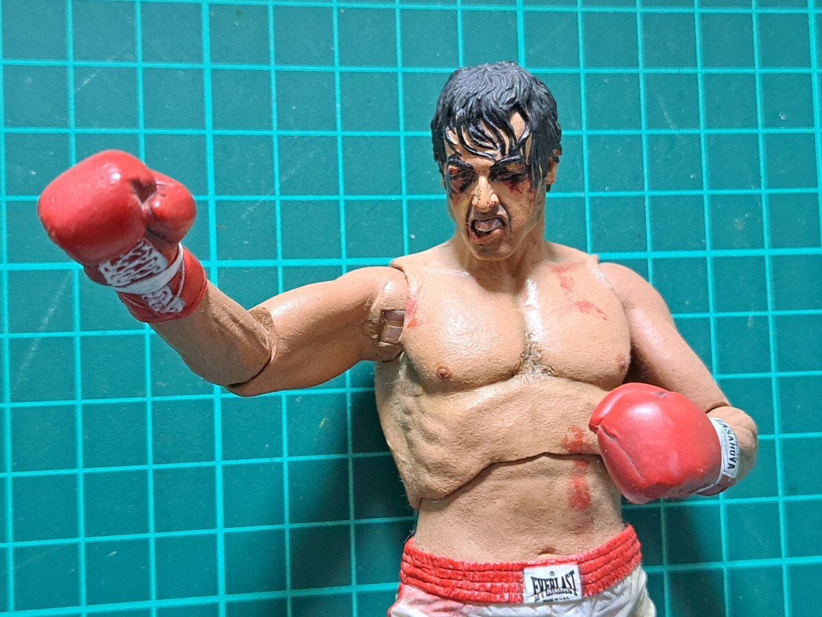 多少傷あり,画像の物が全てです】 NECA ネカ ロッキー1 7インチ 多少傷あり,画像の物が全てです】 NECA ネカ ロッキー1 7インチ