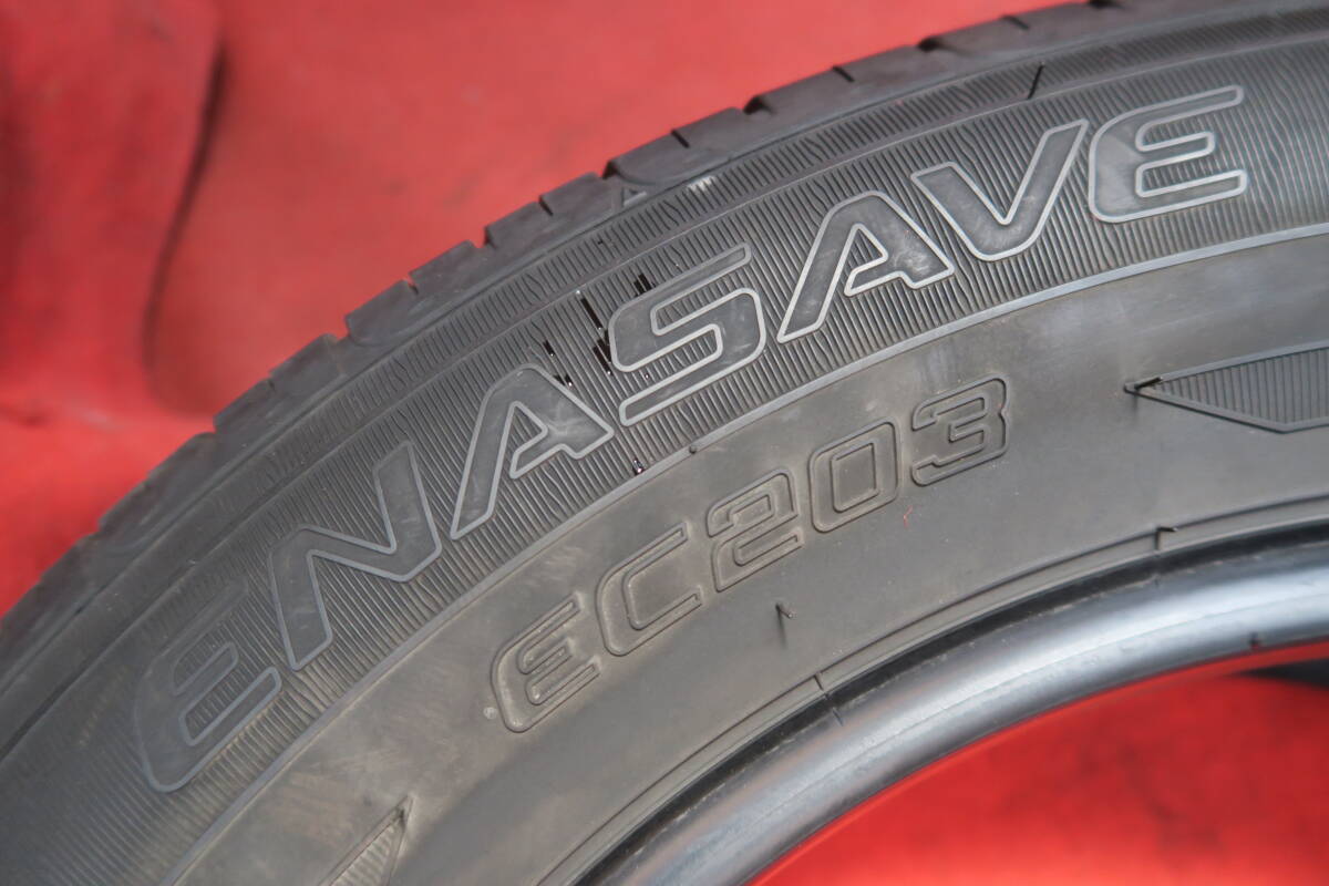 中古 タイヤ 2本 ★ 215/65R16 ダンロップ ENSAVE EC 203 ★ R1336の画像6