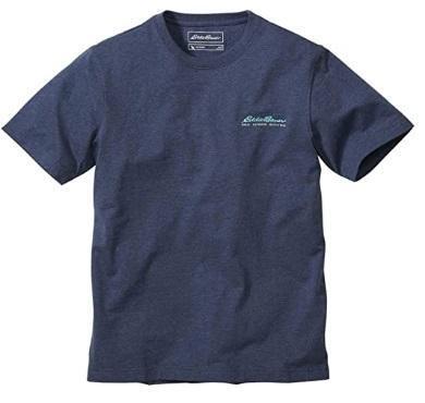 新品未開封 Eddie Bauer エディバウアー 半袖EBフラグメントピークTシャツ US Sサイズ (日本 Mサイズ) ホワイト 胸囲99cm 送料無料_画像2