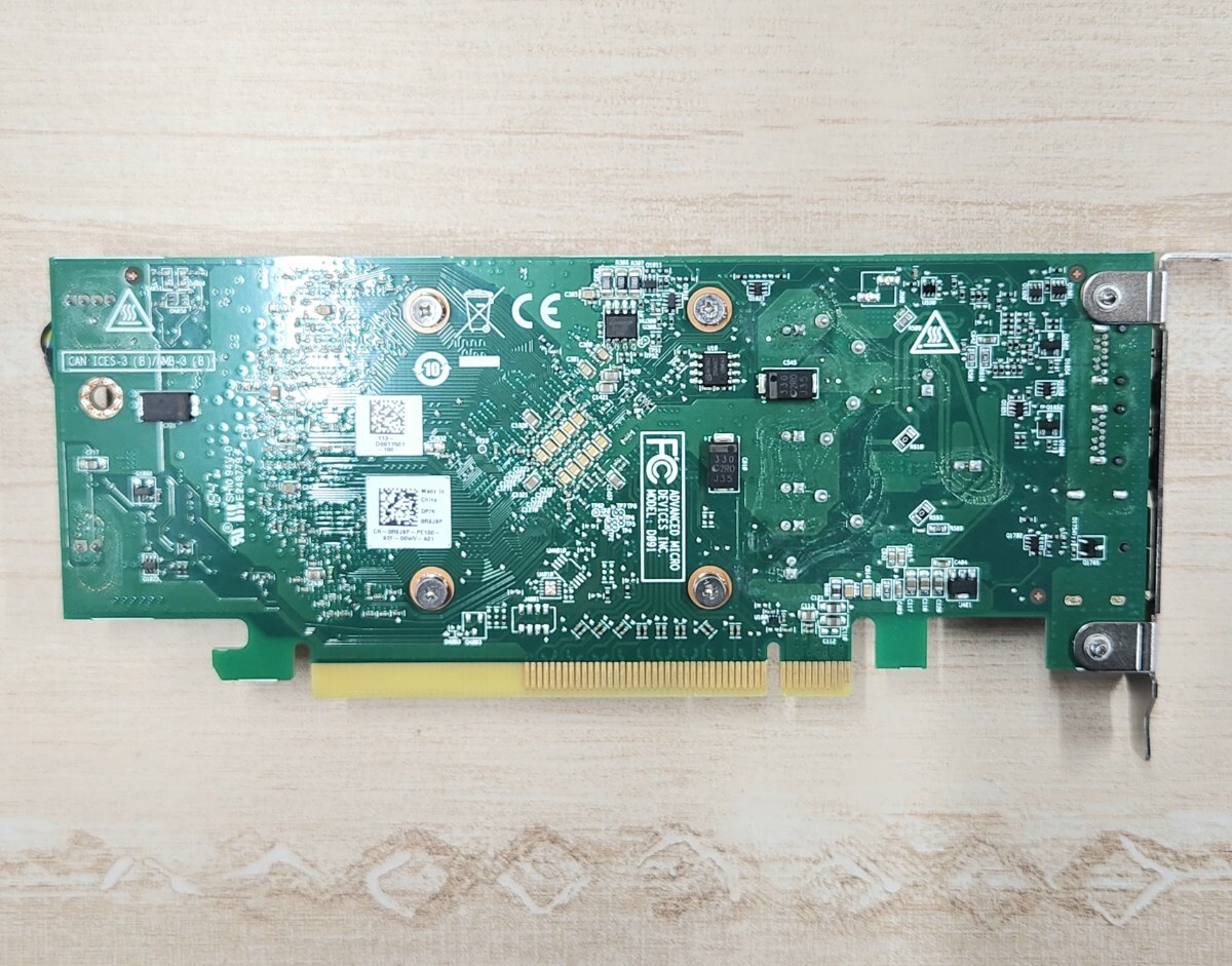【送料無料】AMD グラフィックボード Radeon RX 550 4GB GDDR5 中古品 ジャンク品の画像3