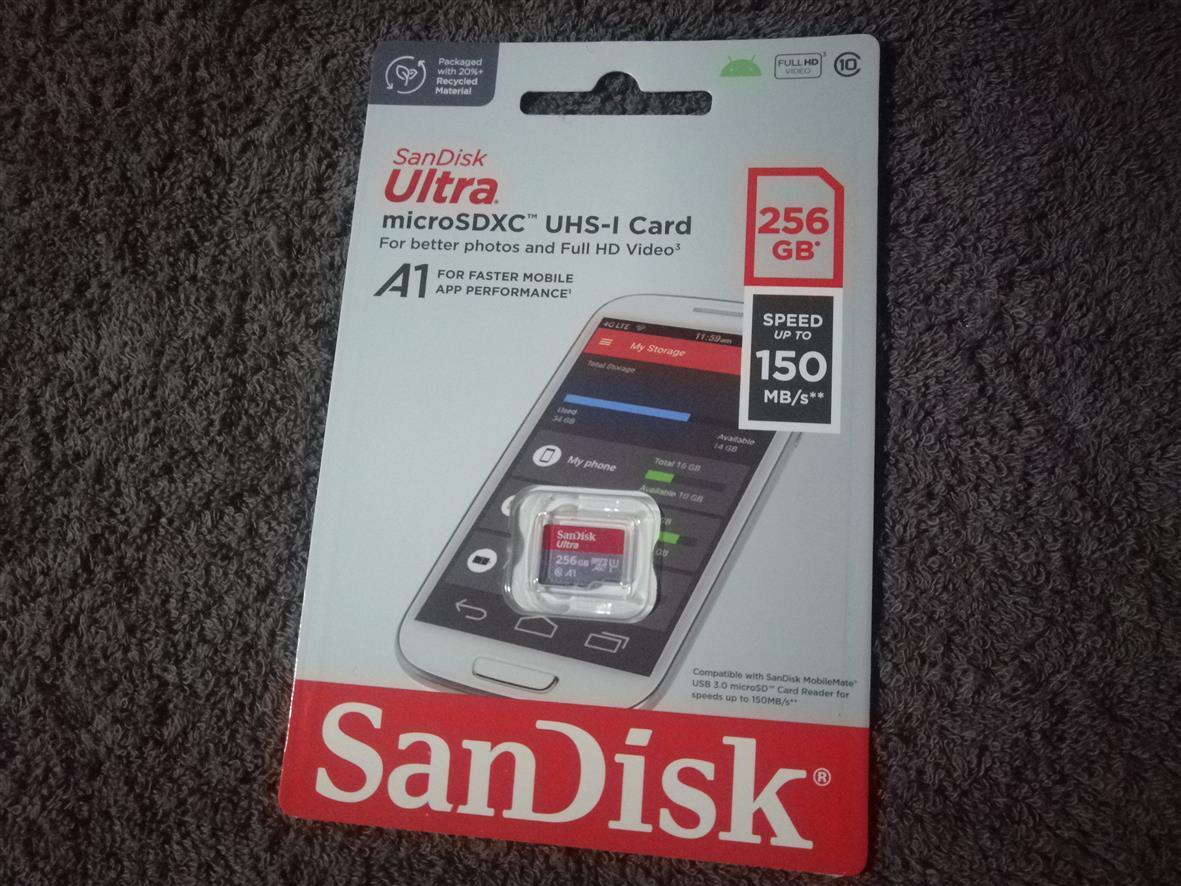 新品 microSDXCカード 256GB マイクロSD SanDisk サンディスク 高品質　特価_画像1