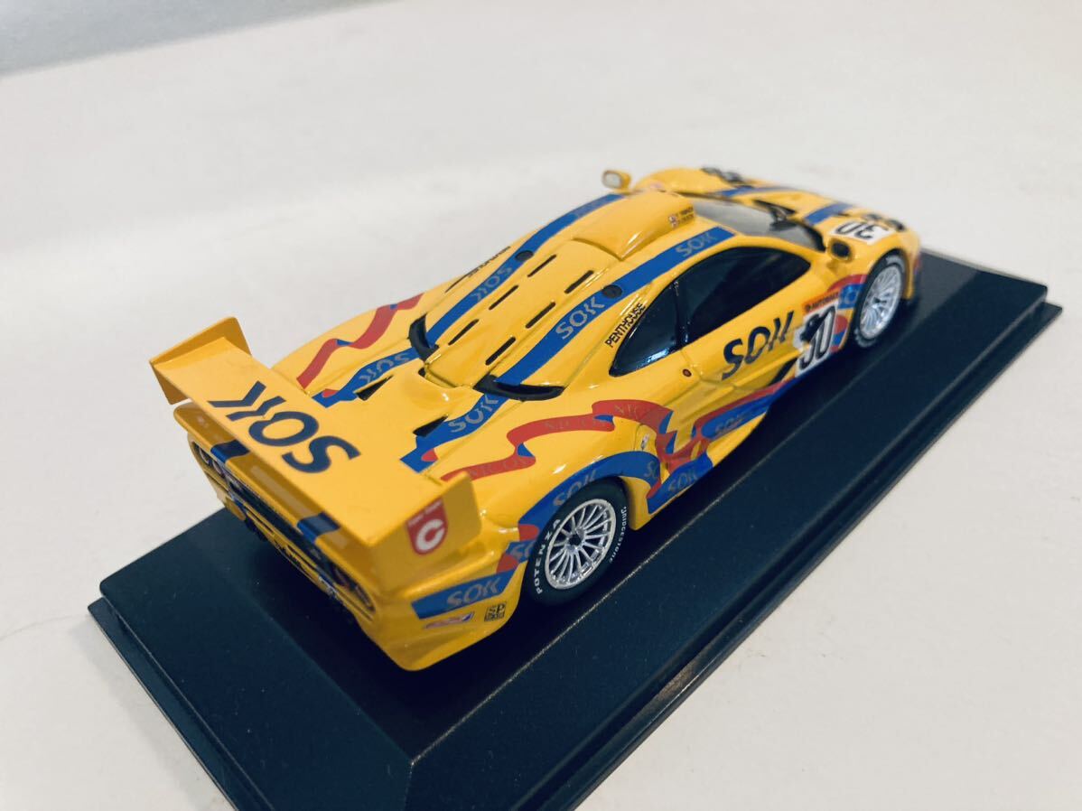 【送料無料】1/43 Minichamps SOK マクラーレン F1 GTR チームテイクワン #30 岡田秀樹-山田洋二 JGTC 2000の画像7