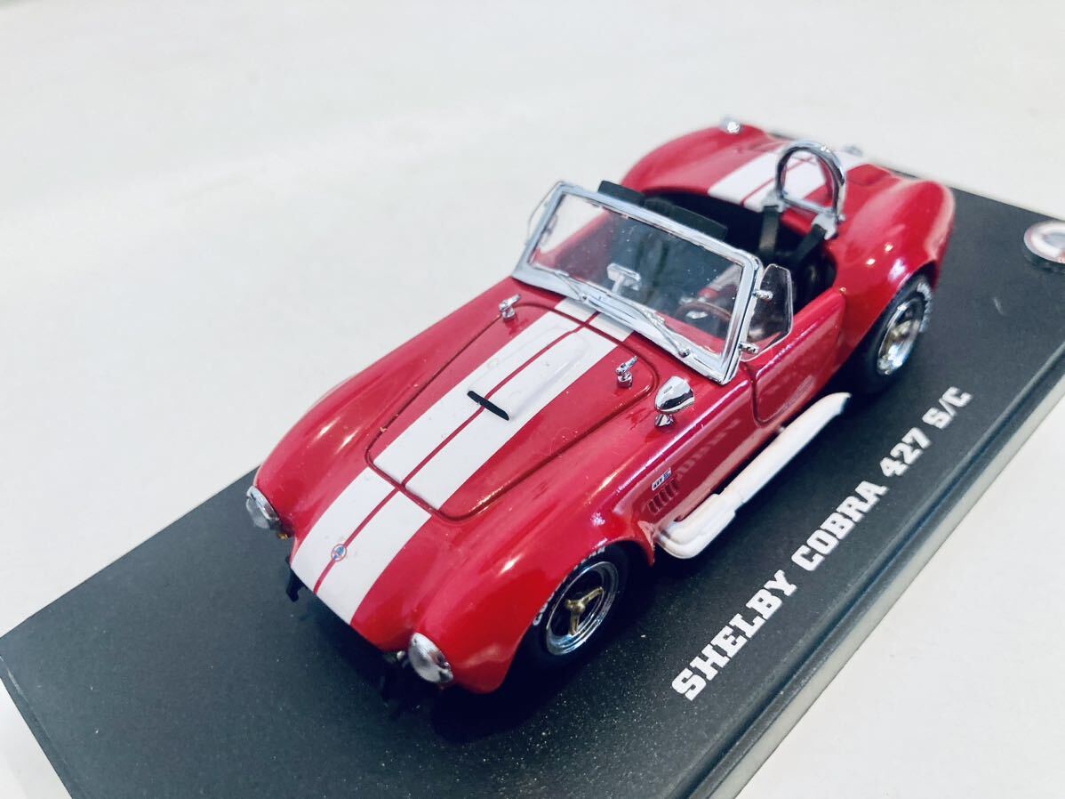 1/43 京商 SHELBY COBRA シェルビー コブラ 427 S/C Red_画像6