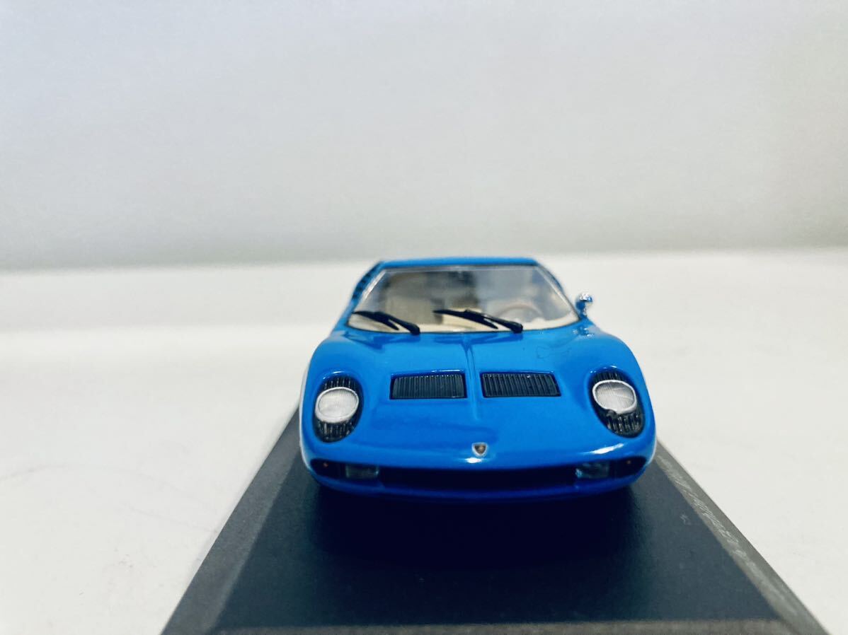 1/43 Minichamps Lamborghini Miura ランボルギーニ ミウラ 1966 Blueの画像9