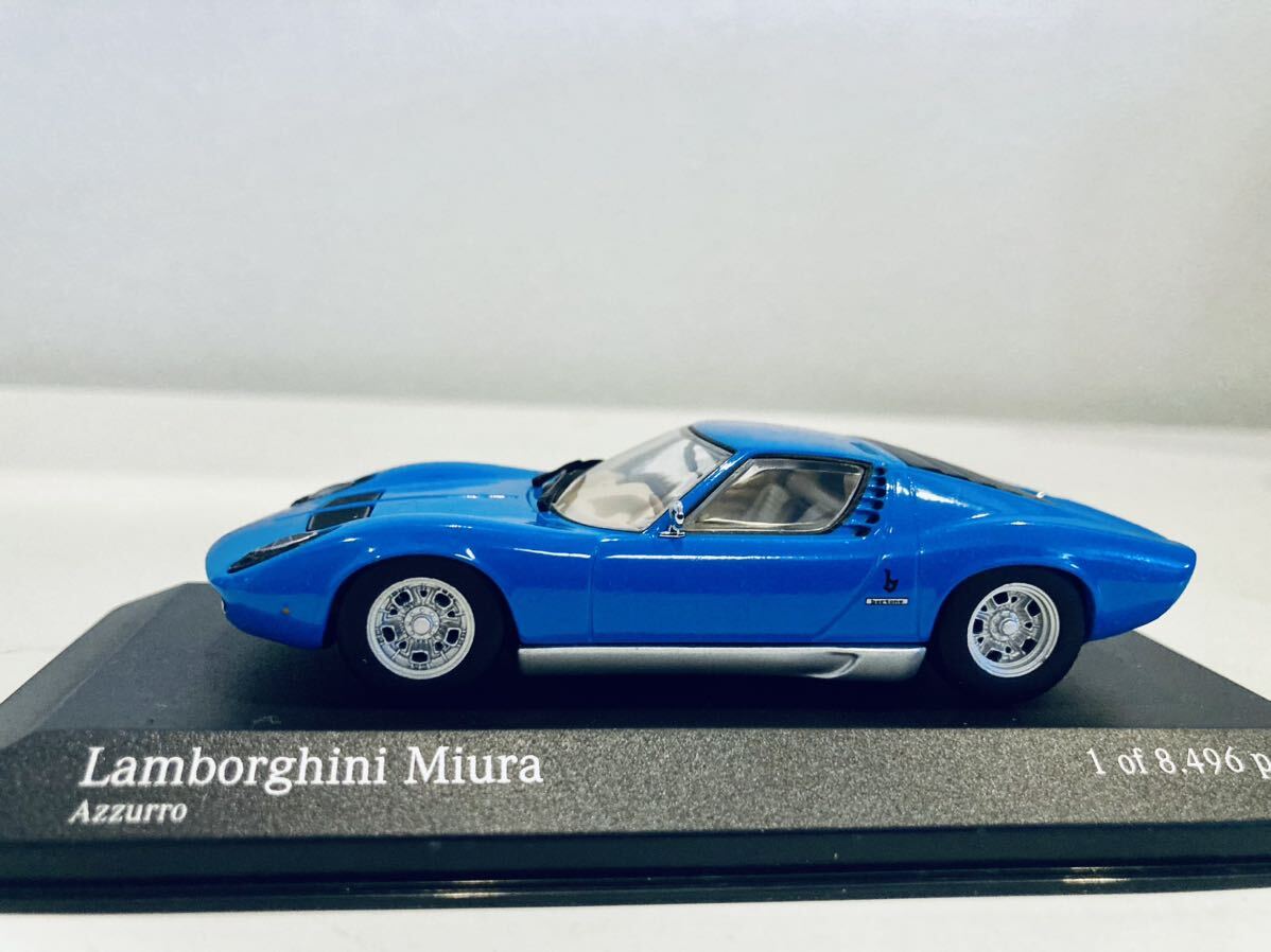 1/43 Minichamps Lamborghini Miura ランボルギーニ ミウラ 1966 Blueの画像5