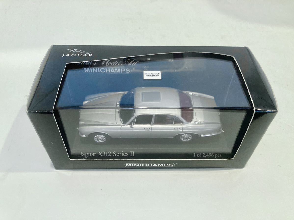 【送料無料】1/43 Minichanps Jaguar ジャガー XJ12 SeriesⅡ 1975 Silverの画像3