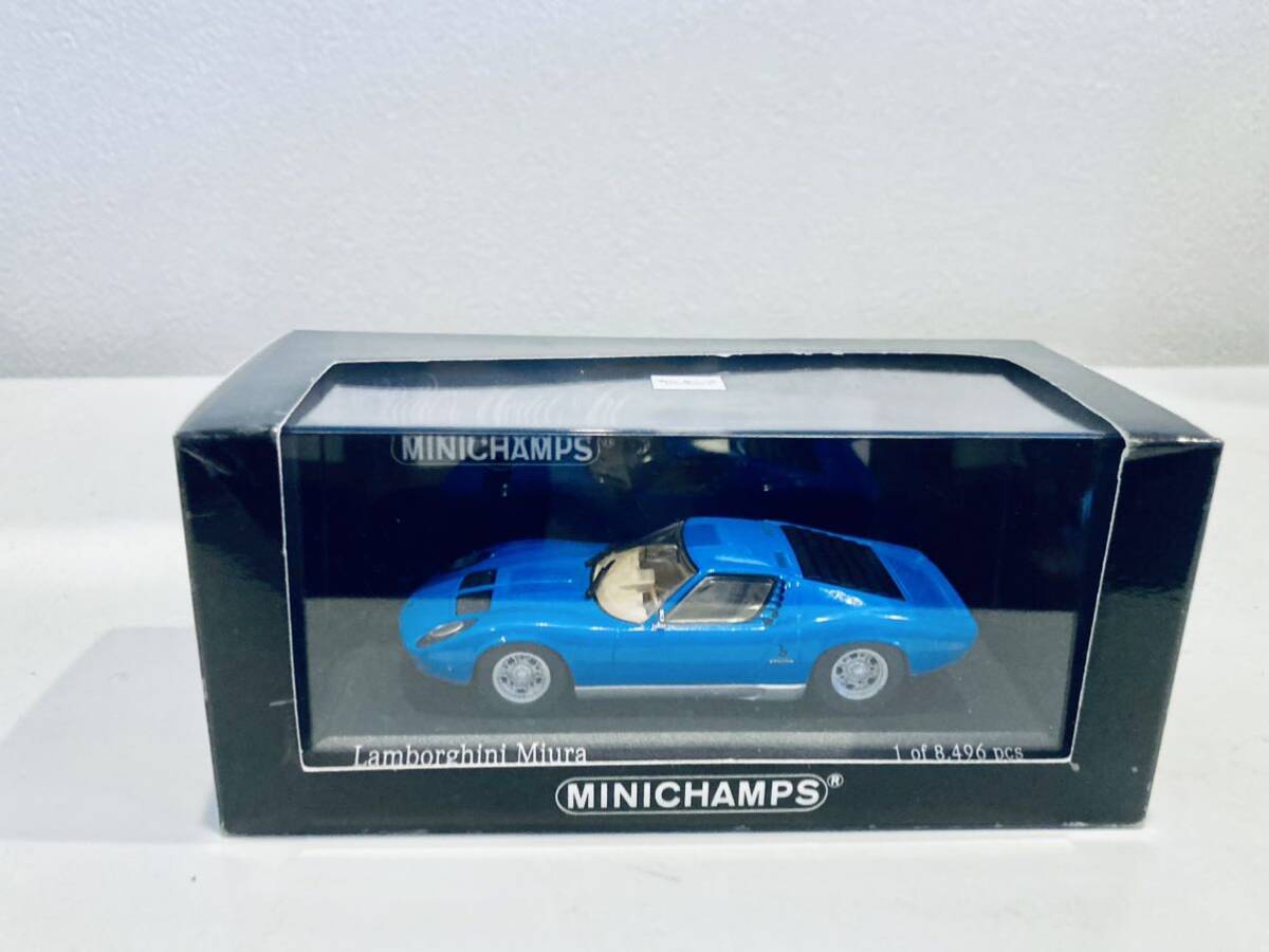 1/43 Minichamps Lamborghini Miura ランボルギーニ ミウラ 1966 Blueの画像4