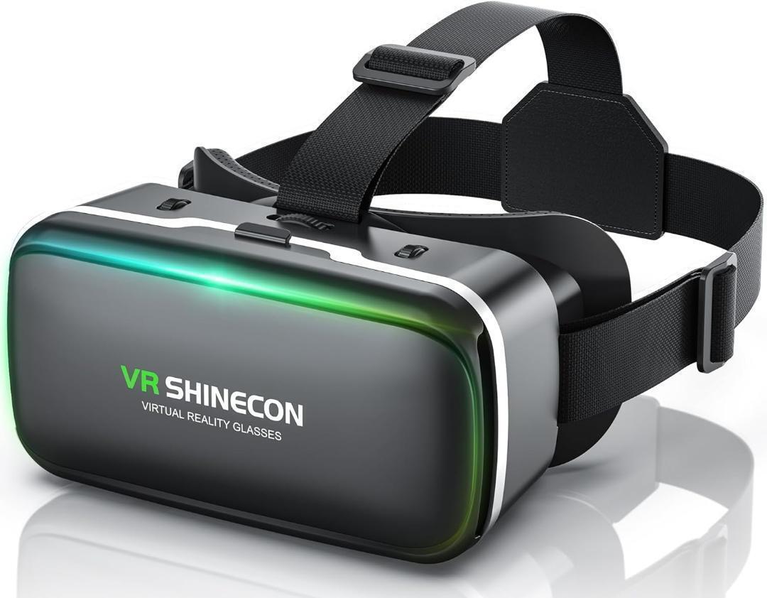 VRゴーグル　 VRヘッドセット ヘッドマウントディスプレイ　スマホ用　眼鏡対応