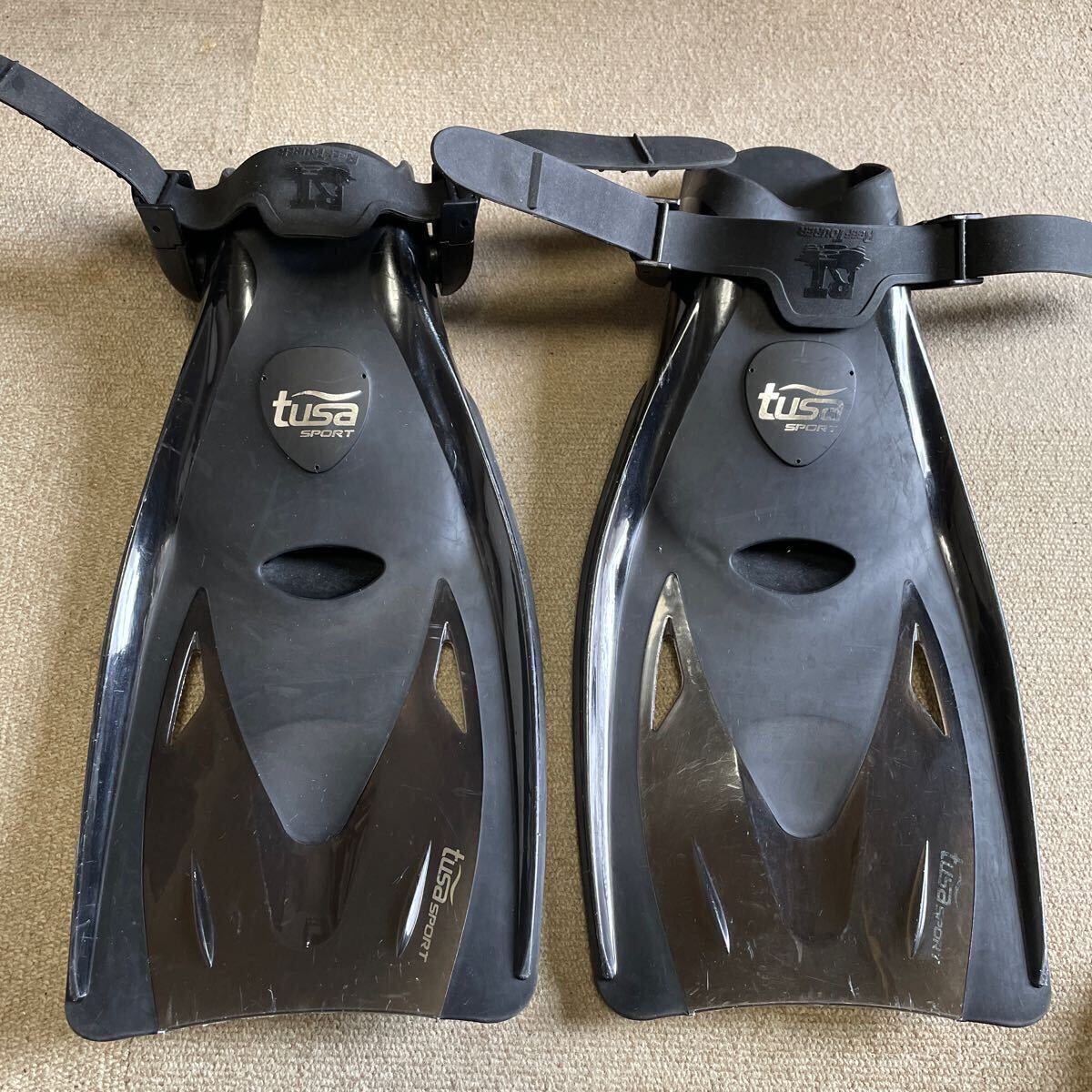 tusa sporttsusa sport UF21 snorkeling for fins [ black ] [shuno-ke ring for ] marine shoes attaching 