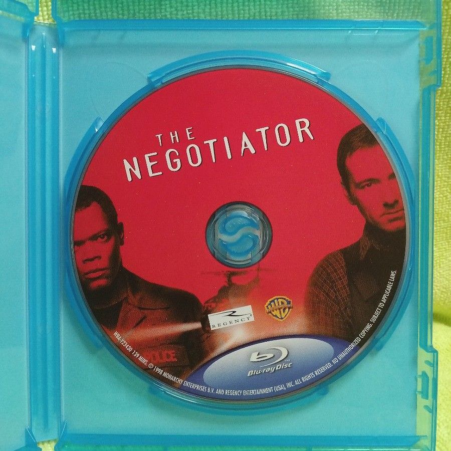 【Blu-ray】 ｢交 渉 人｣　監督:F･ゲイリー･グレイ　サミュエル･L･ジャクソン/ケビン･スペイシー/J･T･ウォルシュ