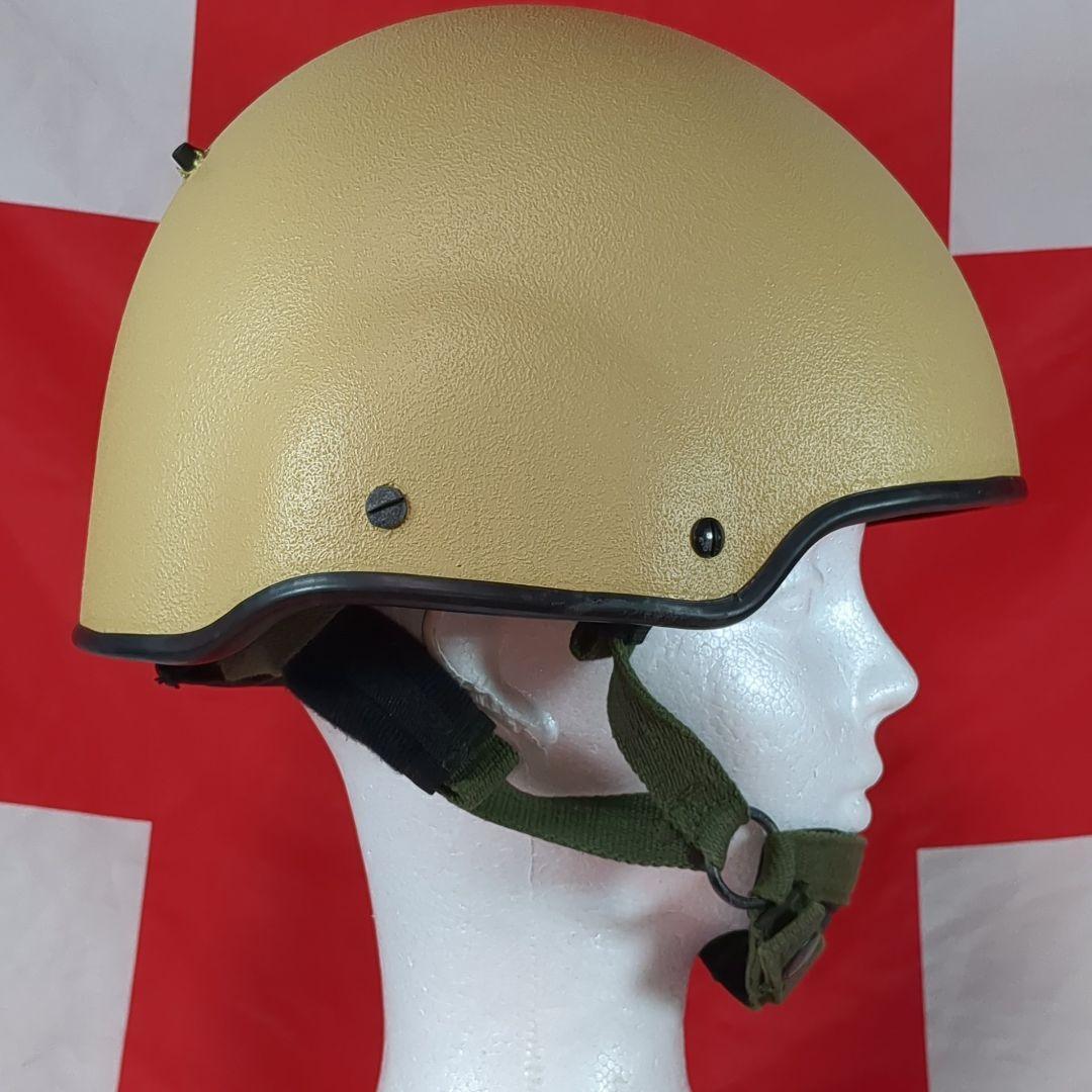 イギリス軍MK７ヘルメット偽装用カバー付き（美品）の画像2