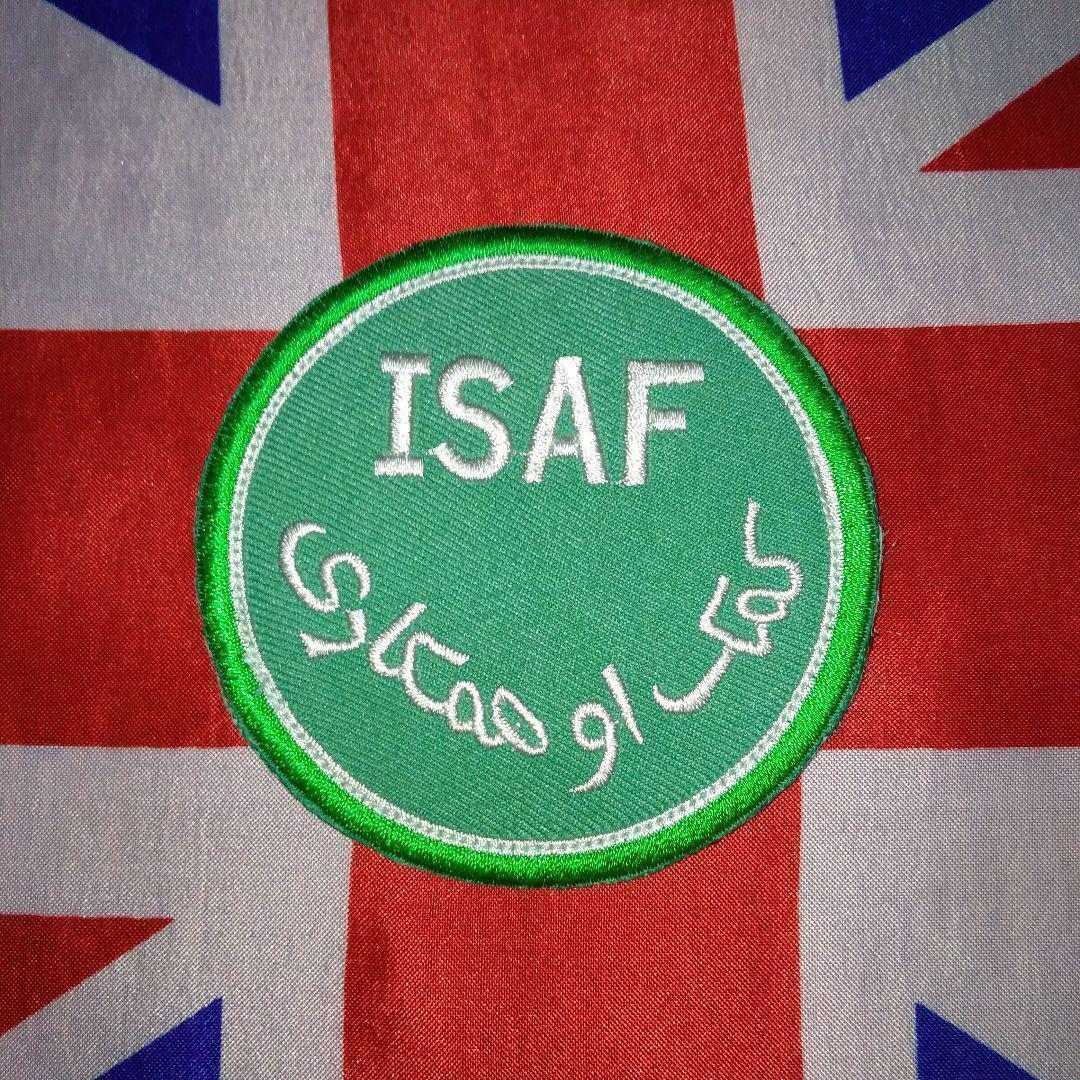 イギリス軍 ＩＳＡＦワッペン【未使用 初期型】_画像2