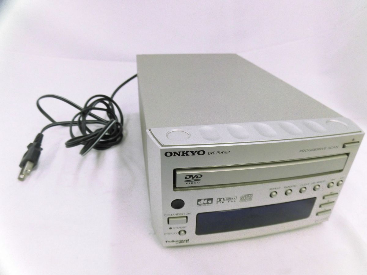 52 送60サ 0429$B12 ONKYO DVDプレーヤー DV-S155 中古品の画像1