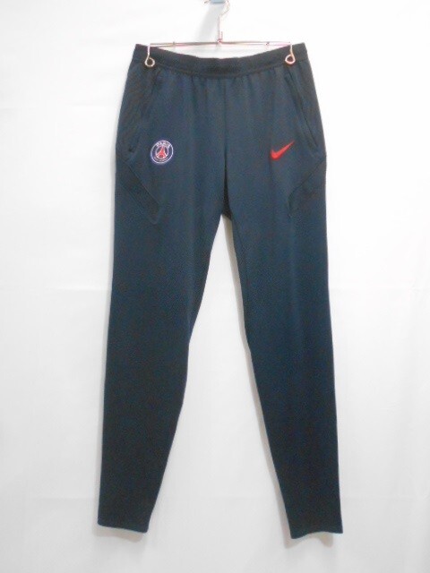 71 送60サ 0424$D19 NIKE ナイキ PARIS SAINT GERMAIN PSG パリサンジェルマン パンツ DRI-FIT CD4973 ネイビー サイズS 中古品の画像1