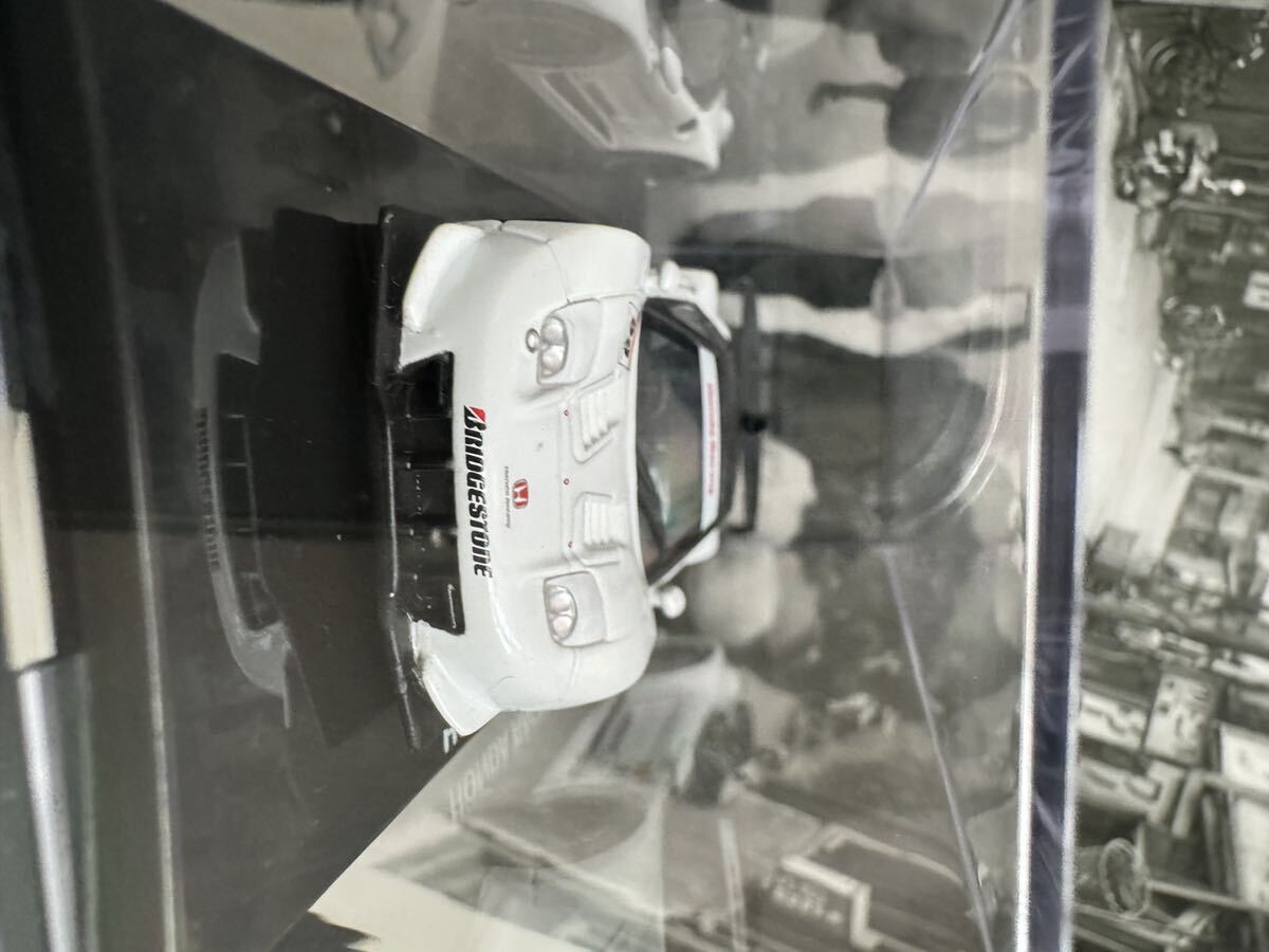 京商 beads COLLECTION 1:64SUPER GT OFFICAL ミニチュアカーシリーズ HONDA RACING TEST CAR 2006_画像9