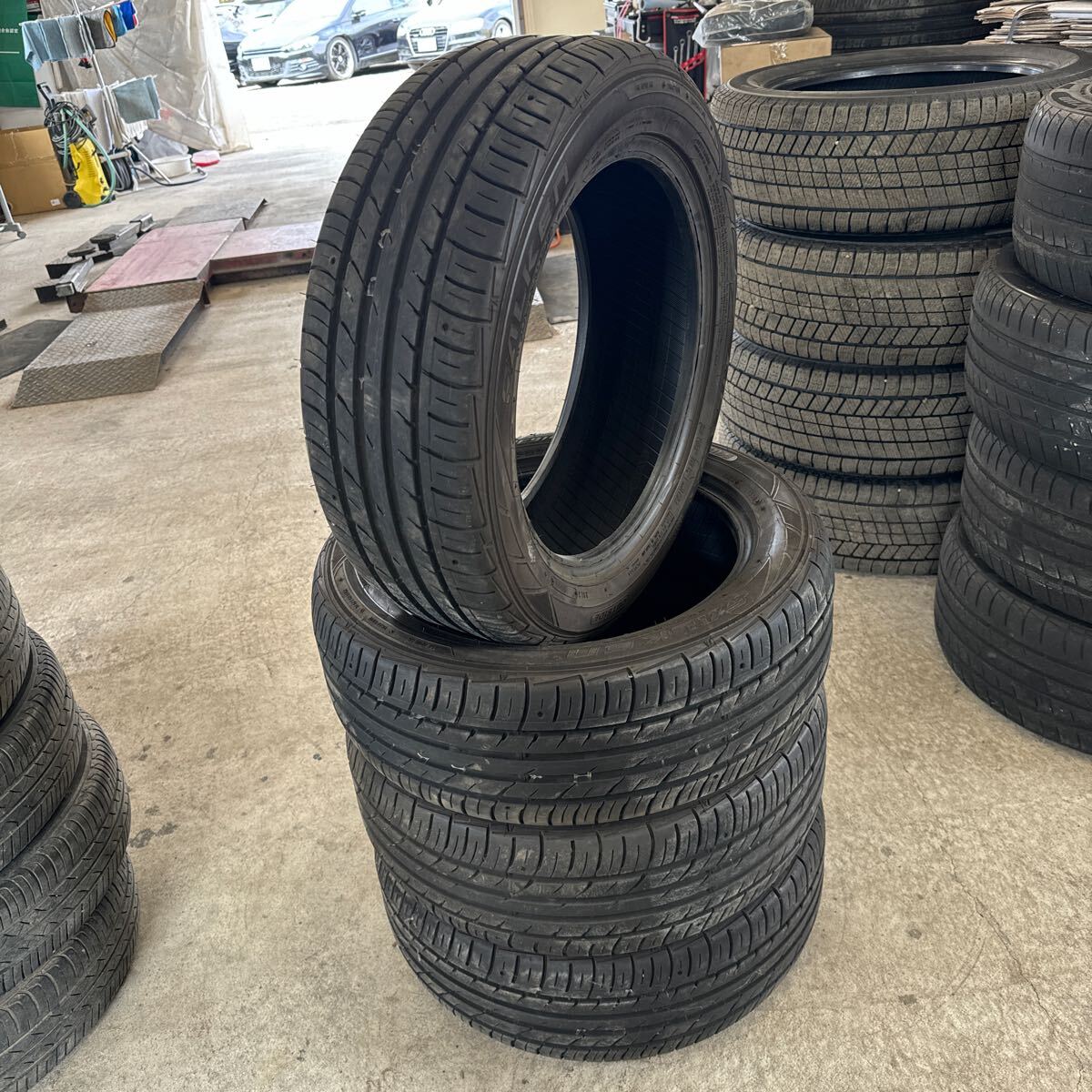 ⑤☆ファルケン ジークス FALKEN ZIEX ZE914 195/55R16 2020年製 ミニ CR-Z 4本セット 札幌☆の画像1