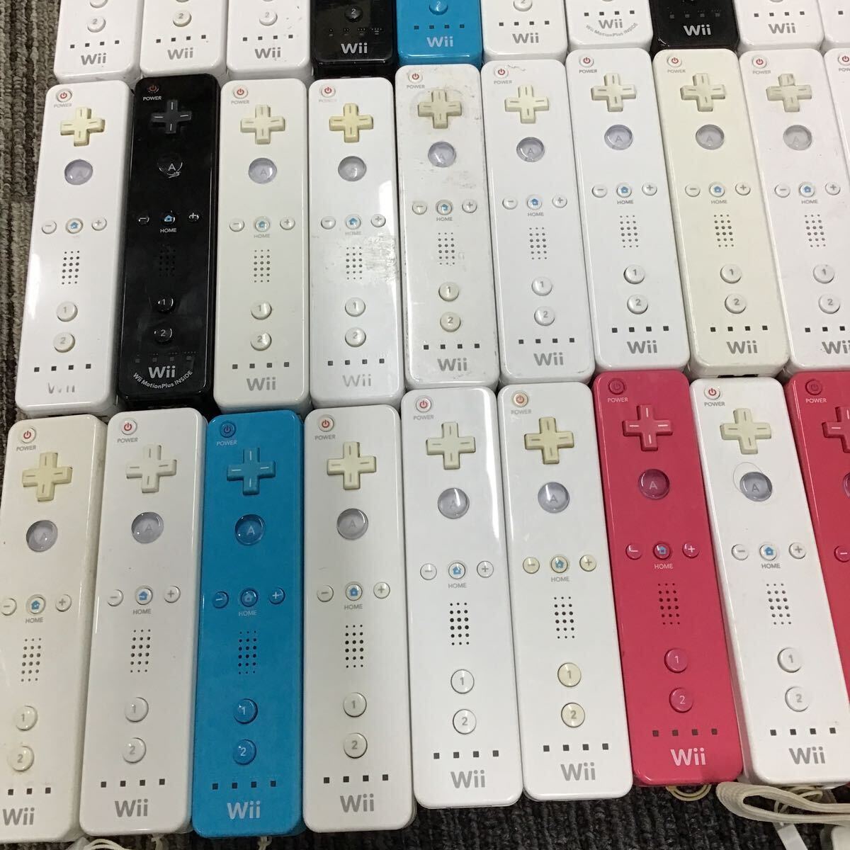 Nintendo Wii リモコン 60個 ニンテンドー 【おまとめ品/ジャンク】_画像3