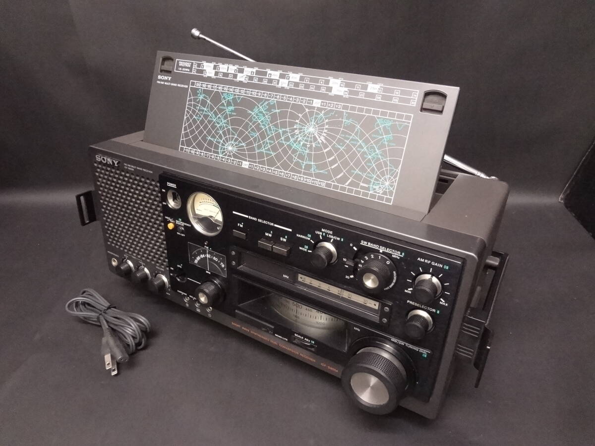 SONY ソニー BCLラジオ ICF-6800A マルチバンドレシーバー FM/MW/SWの画像4