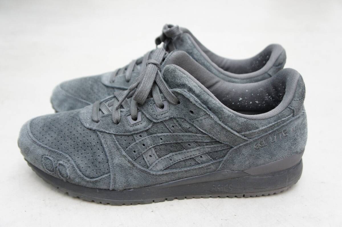 美品 asics アシックス GEL-LYTE Ⅲ OG ゲル ライト オブシディアングレー ローカット スニーカー 1201A050 灰 27.5cm 本物 406Oの画像4