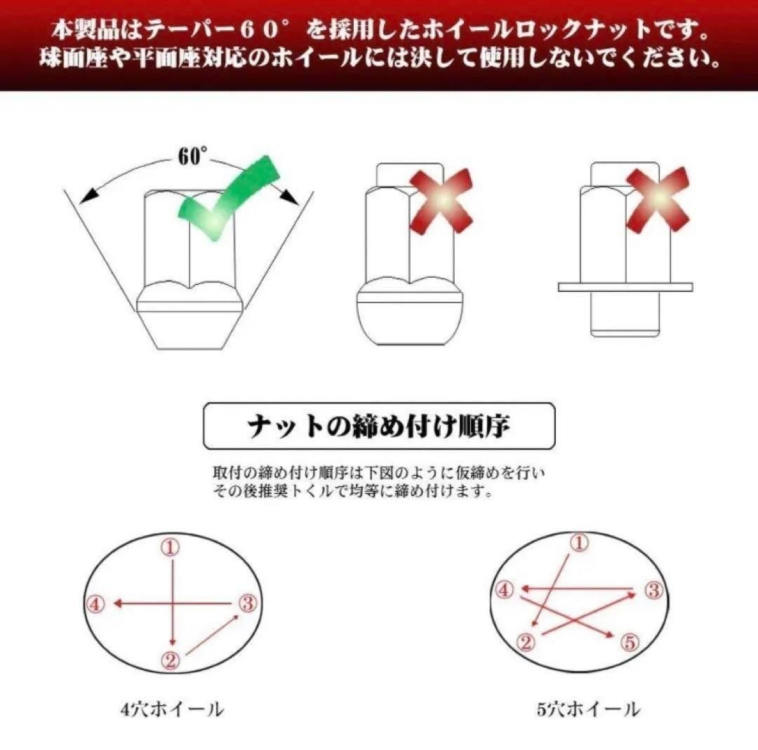 ロックナット 1.5 シルバー 20個 スチール ソケット ホイールナット 新品