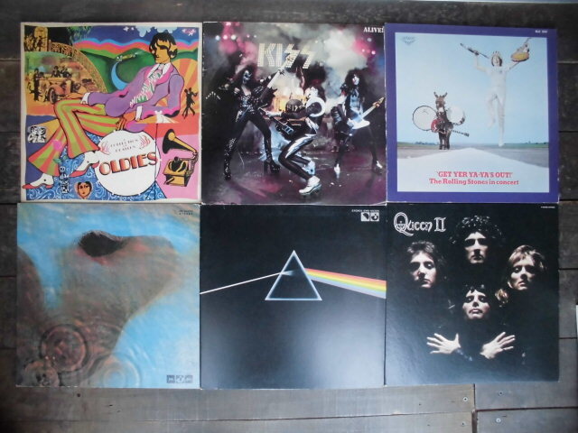 ROCK 名盤 LP 32枚セット ロック 名盤 BEATLES/STONES/PINK FLOYD/KISS/QUEEN/CREAM/EL＆P/PAUL/MICK/THE BAND/EAGLES/SLY 他 訳ありの画像1