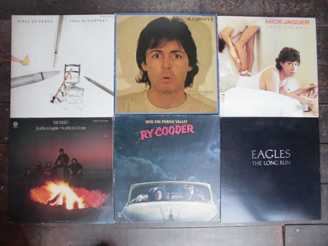 ROCK 名盤 LP 32枚セット ロック 名盤 BEATLES/STONES/PINK FLOYD/KISS/QUEEN/CREAM/EL＆P/PAUL/MICK/THE BAND/EAGLES/SLY 他 訳ありの画像3