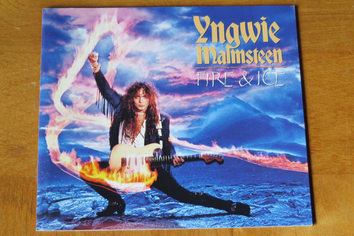  крыло vei* maru ms чай nYngeie Malmsteen/FIRE & ICE записано в Японии рукав кейс, цвет буклет приложен 